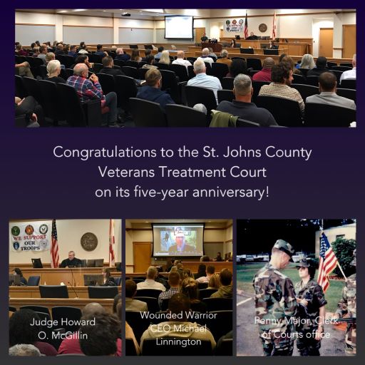 Veterans Treatment Court celebrates five years of helping St. Johns County’s veterans
